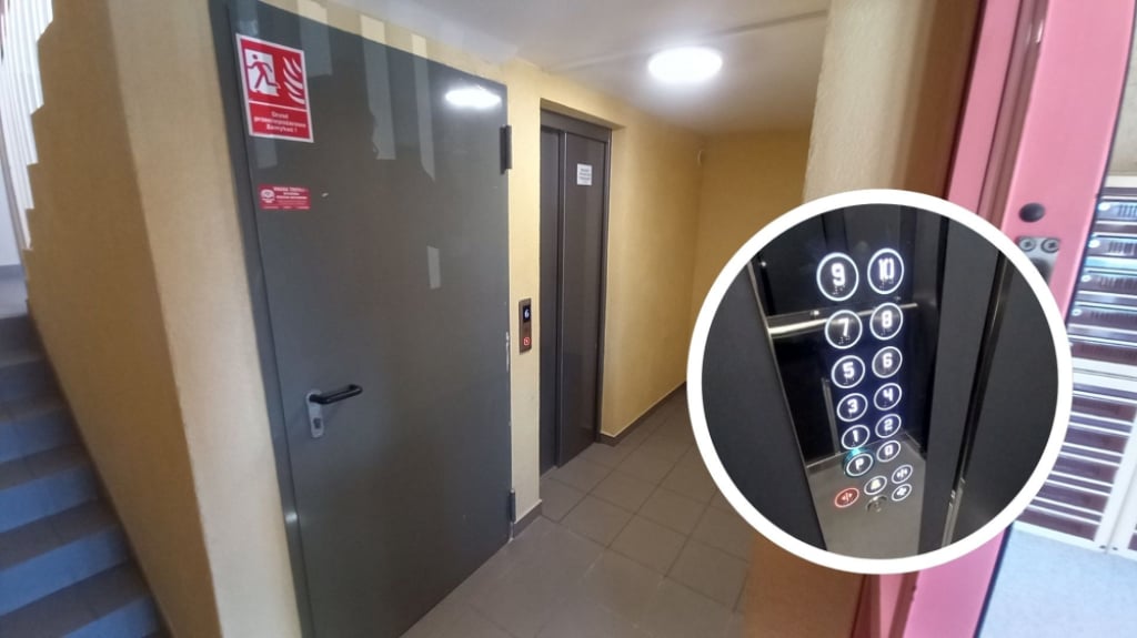 Był zsyp na śmieci, a jest winda. Przebudowa w bloku rozwiązała "problem siedmiu schodków" – W legnickim bloku winda zastąpiła dawny zsyp na śmieci. Fot. Andrzej Andrzejewski