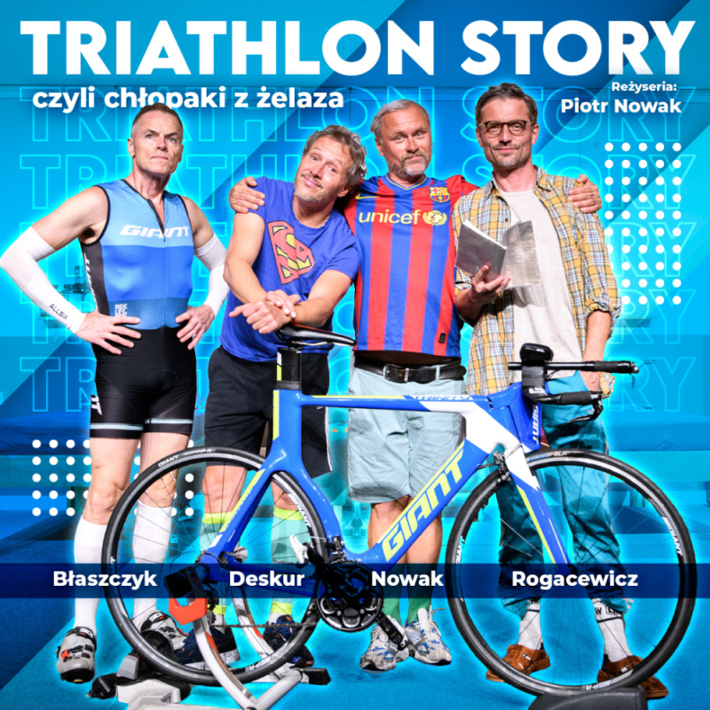 Triathlon Story czyli Chłopaki z Żelaza spektakl - fot. organizator