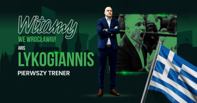 Aris Lykogiannis nowym trenerem Śląska Wrocław. Zastąpi Aleksandara Joncevskiego