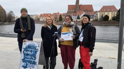 Czy rzeka Odra powinna mieć osobowość prawną? Inicjatorzy akcji "Czysta Odra" zbierają podpisy do końca kwietnia