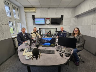 Debata parlamentarna: Paweł Hreniak, Marek Chmielewski, Arkadiusz Sikora i Marta Stożek