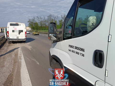 Kolizja na A4 w okolicy Wrocławia, roboty drogowe pod Brzegiem. Autostrada znów stoi w korkach - 0
