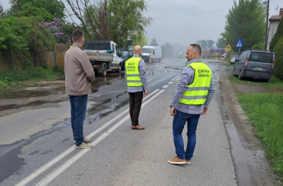 Uszkodzony gazociąg w okolicy Wrocławia. Ewakuacja i zamknięta droga [ZDJĘCIA]