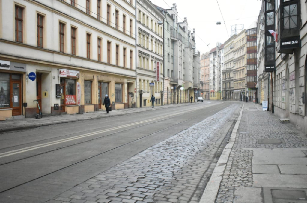 Znamy raport z pierwszego etapu konsultacji dotyczących ul. Szczytnickiej - Czy ulica Szczytnicka będzie deptakiem? Fot. Mirosława Kuczkowska