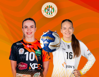Martyna Dydek i Lidia Piotrowska w KGHM Zagłębiu Lubin