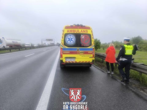 Zderzenie na Autostradowej Obwodnicy Wrocławia. Korek ma kilka kilometrów [ZDJĘCIA] - 1
