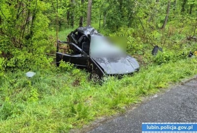 Tragiczny wypadek na Dolnym Śląsku. Zginęła 18-latka kierująca BMW