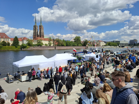 Wrocław nad wodą. Dni Odry i studio plenerowe Radia Wrocław - 5