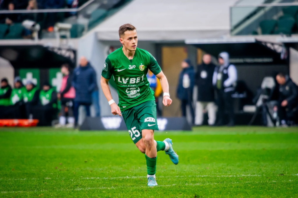 Henrik Udahl odchodzi ze Śląska Wrocław - Norweski napastnik odchodzi z wrocławskiego klubu. Fot. slaskwroclaw.pl