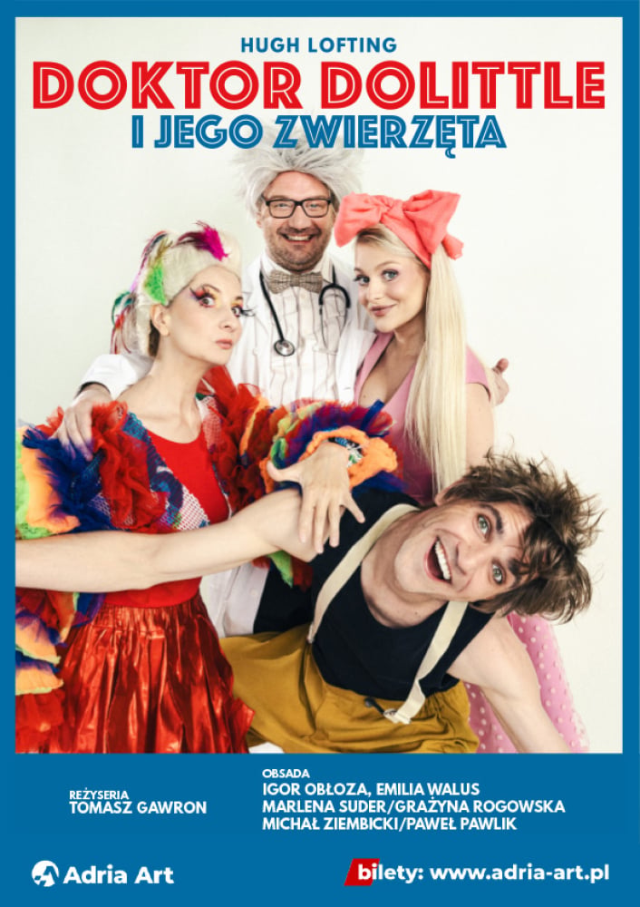 „Doktor Dolittle”- spektakl dla dzieci - fot. Organizator