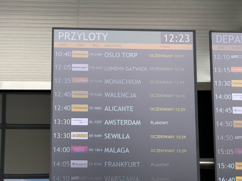 Liga Konferencji Europy. Czartery z kibicami Chelsea i Betisu wylądowały we Wrocławiu [ZDJĘCIA] - 0