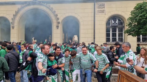 Kolejne zamieszki w Rynku. Napięta atmosfera przed finałem Ligi Konferencji [WIDEO] - 0