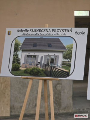 W Bardzie powstanie "Słoneczna przystań" dla powodzian. Rząd wesprze budowę nowego osiedla - 1