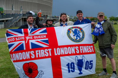 Chelsea wygrywa z Realem Betis! Zobaczcie zdjęcia spod stadionu i ze strefy kibica [GALERIA] - 12