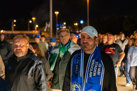 Finał Ligi Konferencji zakończony! Kibice Betisu jako pierwsi opuścili stadion. Część z nich od razu jedzie na lotnisko - 12