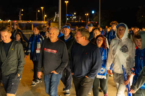 Finał Ligi Konferencji zakończony! Kibice Betisu jako pierwsi opuścili stadion. Część z nich od razu jedzie na lotnisko - 2