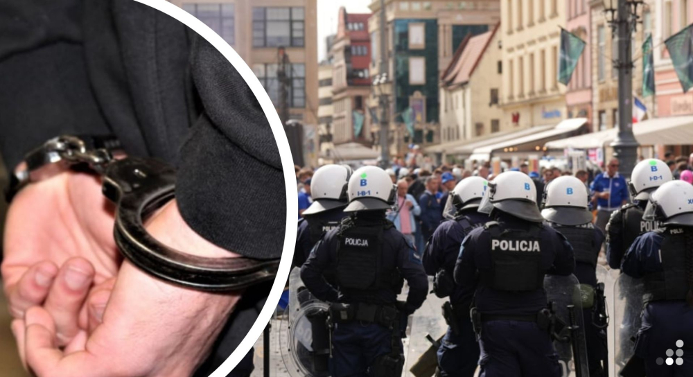 "Zastosowany zostanie tryb przyśpieszony". Wrocławska prokuratura o zatrzymanych kibicach. Ilu stanie przed sądem? - Policjanci musieli używać siły, by uspokoić chuliganów. Fot: archiwum Radia Wrocław / Biuro Prasowe UM Wrocław
