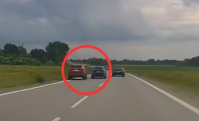 Co oni robią?! Szokujące nagranie ze Wschodniej Obwodnicy Wrocławia [WIDEO]