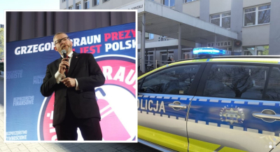 Grzegorz Braun poniesie konsekwencje ataku w szpitalu w Oleśnicy? Jest wniosek do PE o uchylenie immunitetu