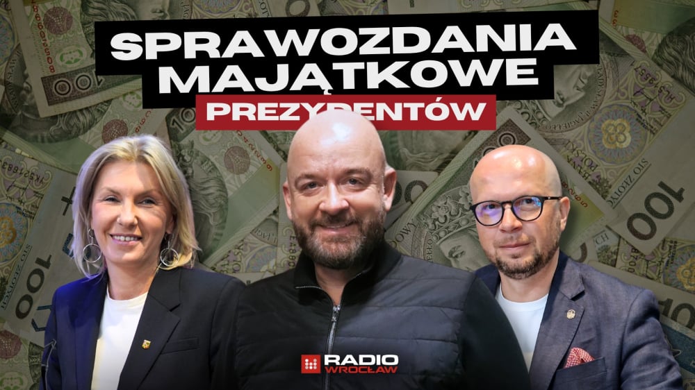 Jacek Sutryk w rok zarobił kilkaset tysięcy złotych. Sprawdziliśmy oświadczenia majątkowe prezydenta i wiceprezydentów [RAPORT] - Ile zarobili najważniejsi urzędnicy we Wrocławiu w 2024 roku? Fot. Radio Wrocław