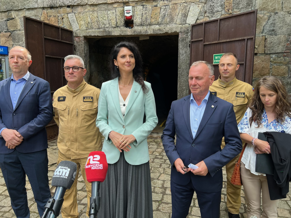 Na jakim etapie jest wdrażanie ustawy o ochronie ludności na Dolnym Śląsku? Do wydania jest kilkaset milionów - Wojewoda Anna Żabska informowała o szkoleniach z zarządzania kryzysowego dla samorządowców. Fot: Jakub Thauer/Radio Wrocław