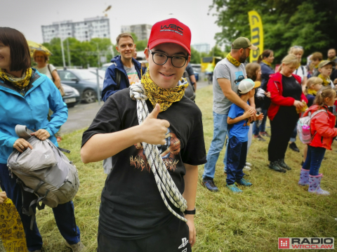Deszcz im niestraszny. Wrocławscy wspinacze zdobyli Wzgórze Andersa z Radiem RAM! - 18