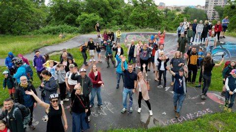 Deszcz im niestraszny. Wrocławscy wspinacze zdobyli Wzgórze Andersa z Radiem RAM! - 22