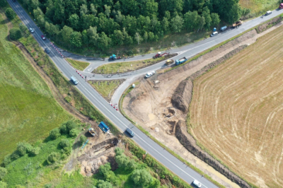 Newralgiczne skrzyżowanie w Łomnicy zostanie przebudowane na rondo. Koszt inwestycji to ponad 6 mln zł