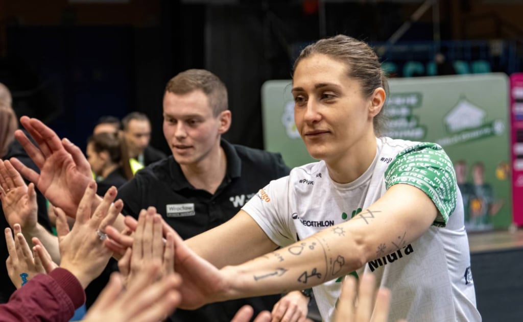 Kolejne pożegnanie w ekipie siatkarek z Wrocławia - Judyta Gawlak we Wrocławiu spędziła tylko jeden sezon - fot. Volley Wrocław