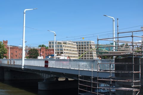 Mosty Uniwersyteckie we Wrocławiu przechodzą remont. Opinie mieszkańców są jednoznaczne: " Na pewno jest lepiej" - 0
