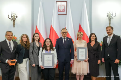 Szkoła Podstawowa w Domaniowie wyr&oacute;żniona przez prezydenta Polski. Plac&oacute;wka zdobyła nagrodę gł&oacute;wną