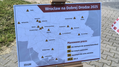 "Wrocław na dobrej drodze". Ponad 32 miliony złotych na remonty dr&oacute;g. Kiedy ruszają prace?
