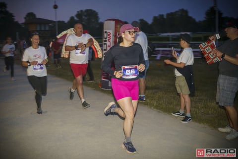 Nocne bieganie z Radiem Wrocław! Emocje na Torze Wyścigów Konnych Partynice - 62