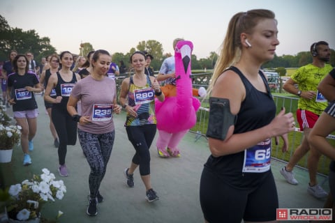 Nocne bieganie z Radiem Wrocław! Emocje na Torze Wyścigów Konnych Partynice - 63