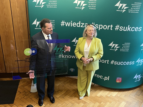 AWF planuje współpracę ze szkołą średnią. Młodzi sportowcy będą mogli liczyć na wsparcie - 0
