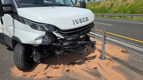 Wypadek na S3 w okolicach Jawora. Jedna osoba ranna - 2