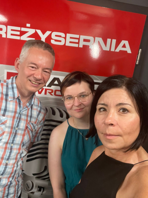 Chwalimy Swoje: Stwory i potwory pod lupą naukowców - Gośćmi Radia Wrocław byli prof. Marek Wójcik i doktorantka Jagna Sobel. Fot: Radio Wrocław
