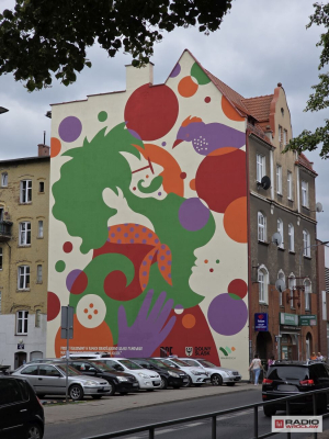 Pierwszy filmowy mural powstał w Wałbrzychu. Nawiązuje do "Akademii Pana Kleksa" kręconej w tym mieście - 0