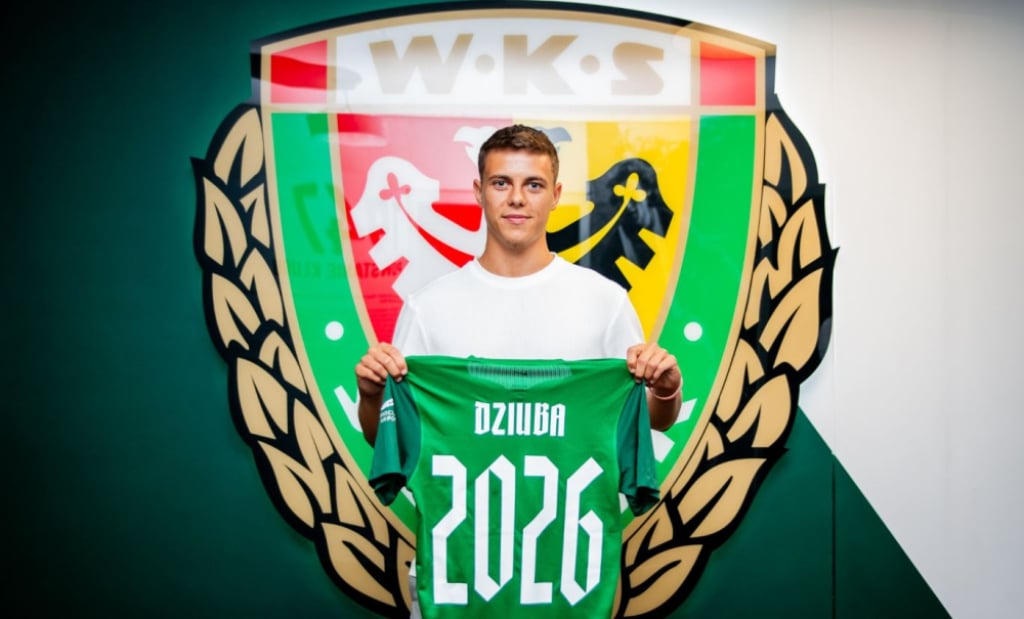 Maksymilian Dziuba wypożyczony do Śląska Wrocław - Maksymilian Dziuba będzie piłkarzem wrocławskiego pierwszoligowca do końca sezonu 2025/2026 - fot. Adriana Ficek/slaskwroclaw.pl
