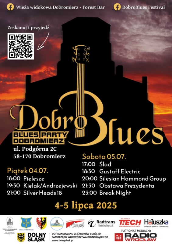 Dobro Blues Festival 2025 - serce bluesa bije w Dobromierzu! - Fot. Organizator