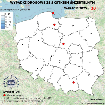 Tragiczny początek wakacji na drogach. Już cztery śmiertelne wypadki na Dolnym Śląsku - to najwięcej w kraju - 1