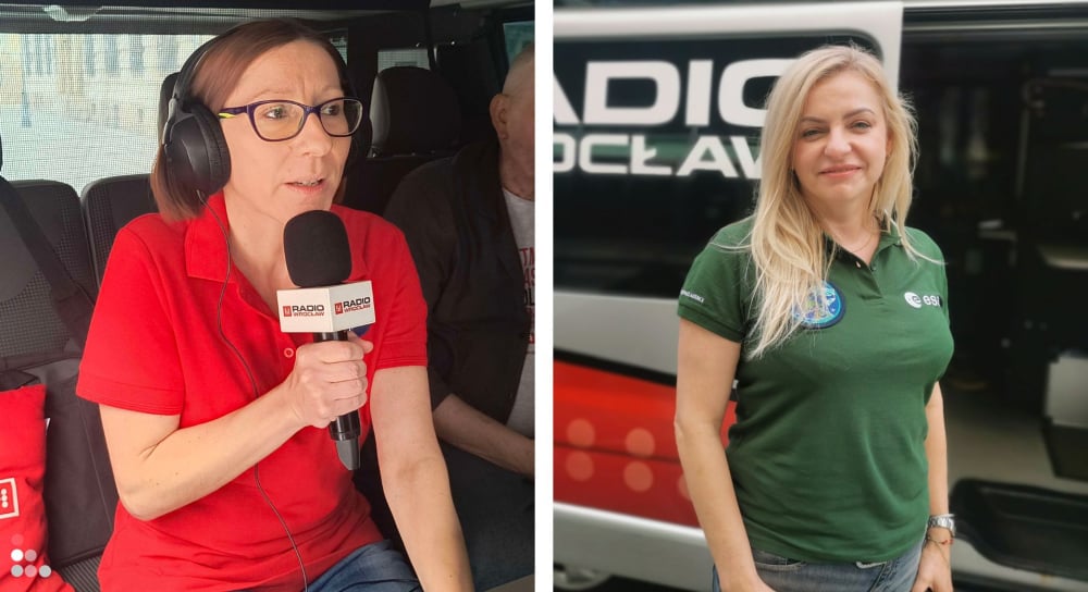 Rozmowa Dnia: Anna Bukiewicz-Szul i Katarzyna Cichecka. Wrocław połączy się z ISS - Anna Bukiewicz-Szul i Katarzyna Cichecka gośćmi Rozmowy Dnia. Fot. Piotr Kaźmierczak/Radosław Bugajski