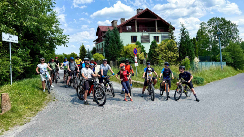 Ostre Koło w Stroniu Śląskim. Słuchacze Radia Wrocław ruszyli na okoliczne trasy - 6