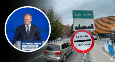 Donald Tusk: Przejścia na granicy z Niemcami stają się obiektami infrastruktury krytycznej