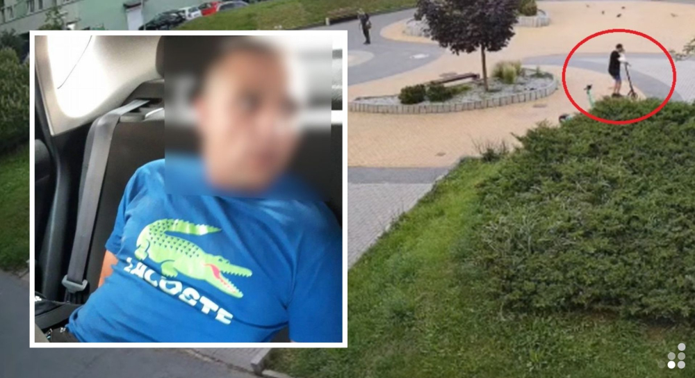Jeździł na hulajnodze i zrywał łańcuszki kobietom. Wrocławscy policjanci zatrzymali podejrzanego 34-latka - Policjanci zatrzymali 34-latka, który jest podejrzany o serię zuchwałych przestępstw. Fot: KMP Wrocław