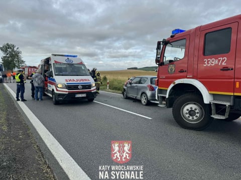 Wypadek na DK8. Interweniował śmigłowiec LPR, duże utrudnienia [ZDJĘCIA] - 1