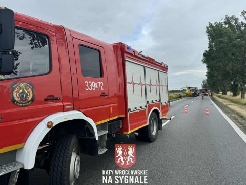 Wypadek na DK8. Interweniował śmigłowiec LPR, duże utrudnienia [ZDJĘCIA] - 2