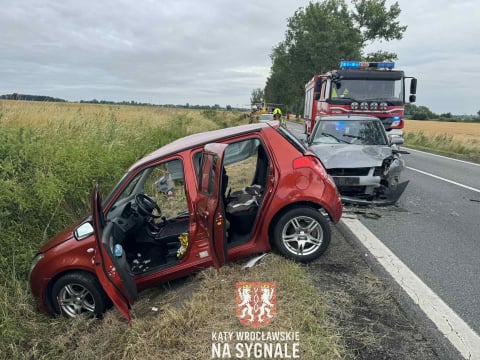 Wypadek na DK8. Interweniował śmigłowiec LPR, duże utrudnienia [ZDJĘCIA] - 7