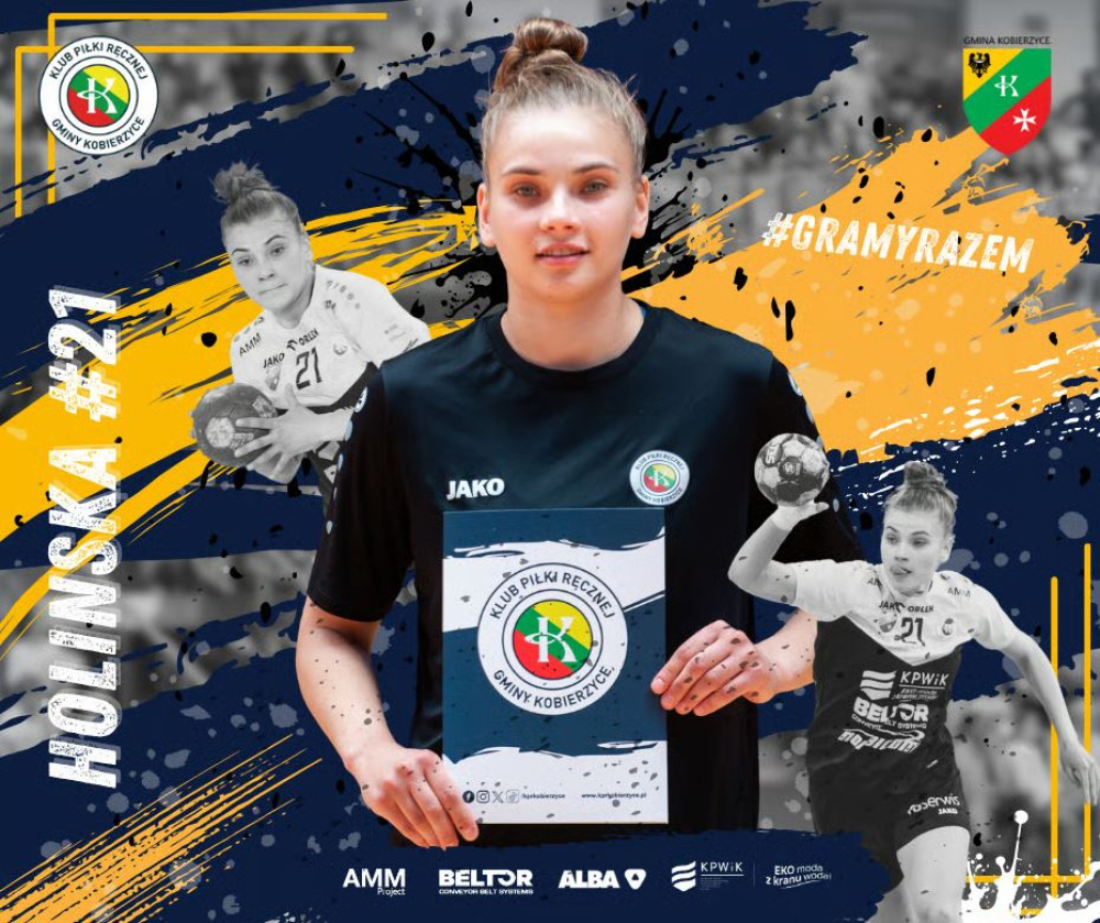 Sofiia Holinska jednak zostaje w Kobierzycach - Soffia Holinska. Fot. kprkobierzyce.pl