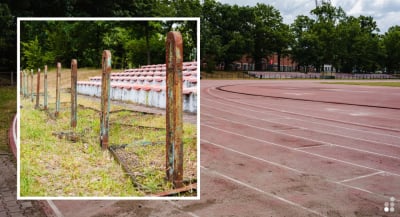 Stadion lekkoatletyczny na Paderewskiego od lat niszczeje. Festiwal ZORZA pogorszył sytuację